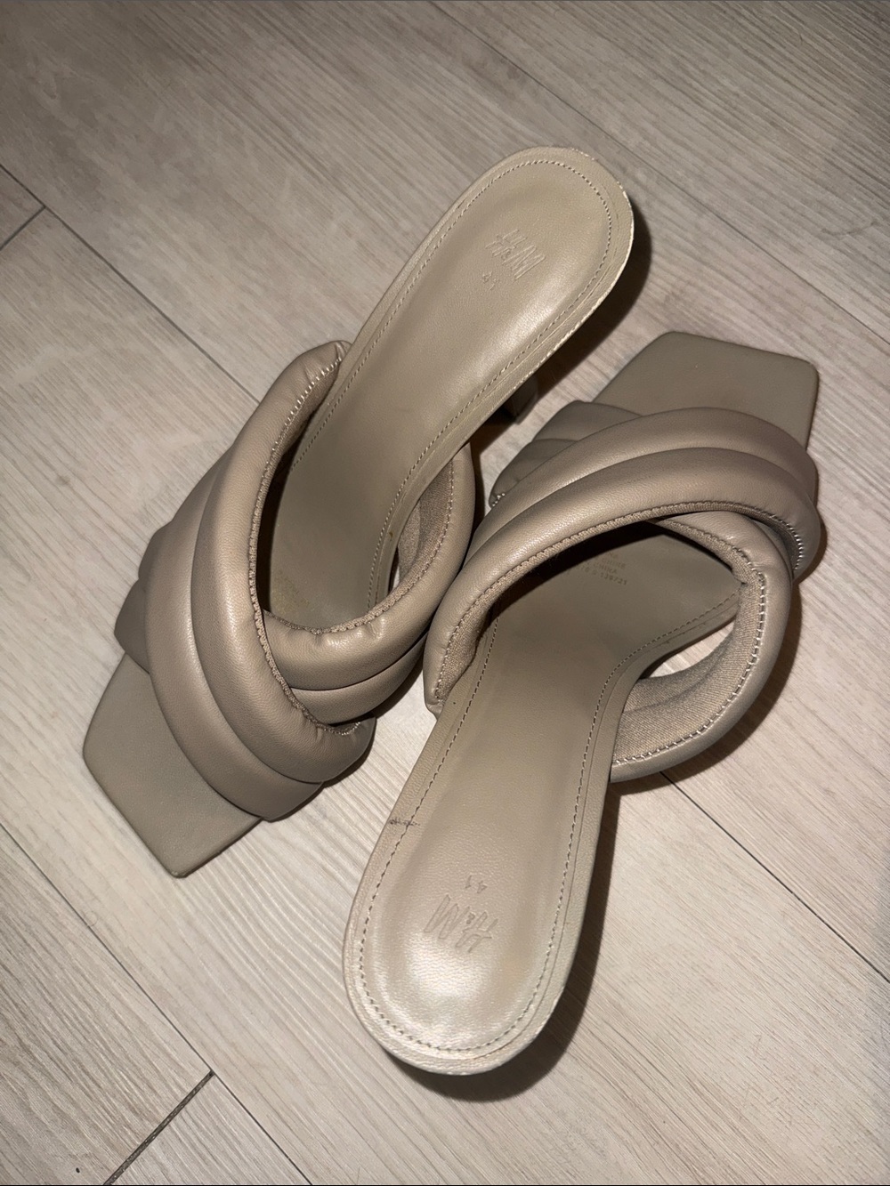 Soft padded heels